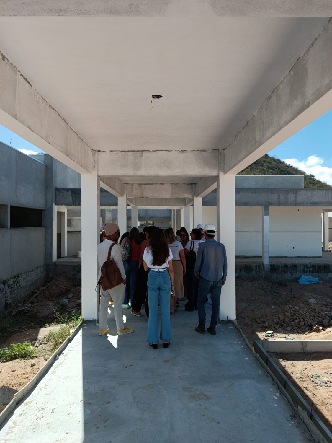 Visita às escolas